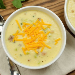 Cheddar Broccoli Potato Soup: A Creamy and Comforting Recipe
