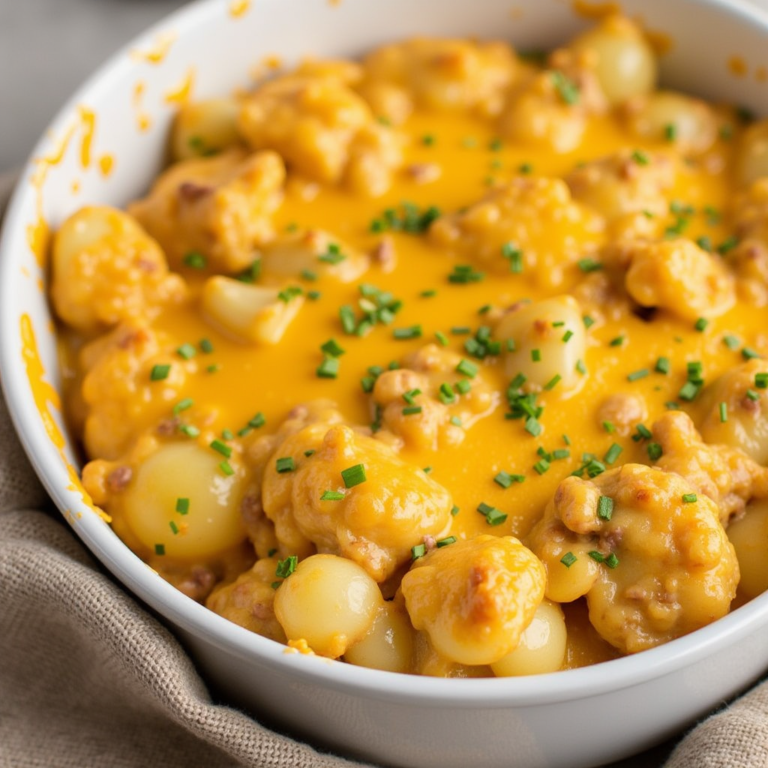 The Ultimate Cheesy Hamburger Potato Casserole Recipe