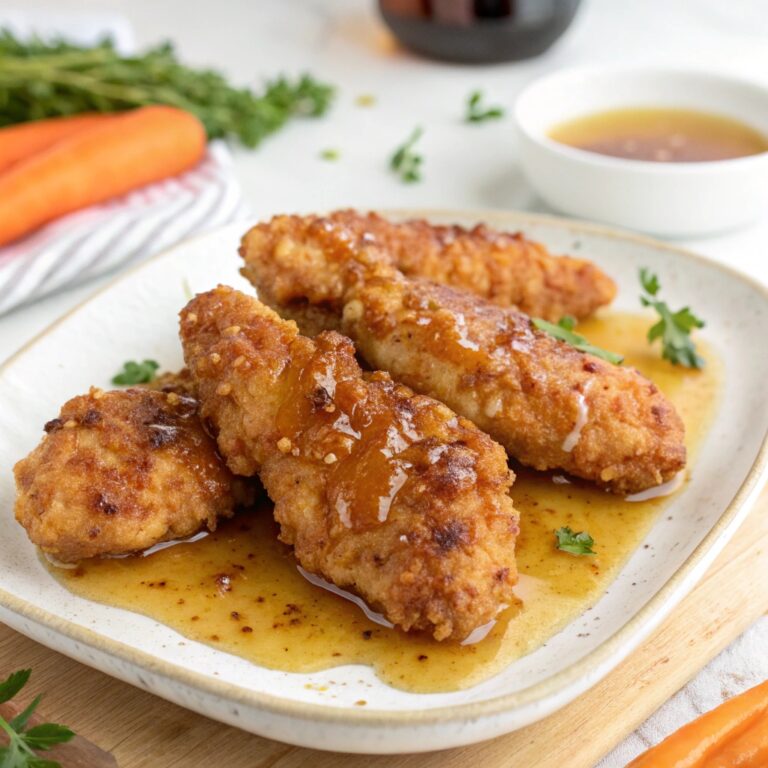 Air Fryer Honey Butter Garlic Chicken Tenders
